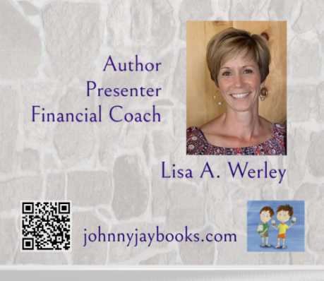 Woman Holding a Tablet Against Blank Wall