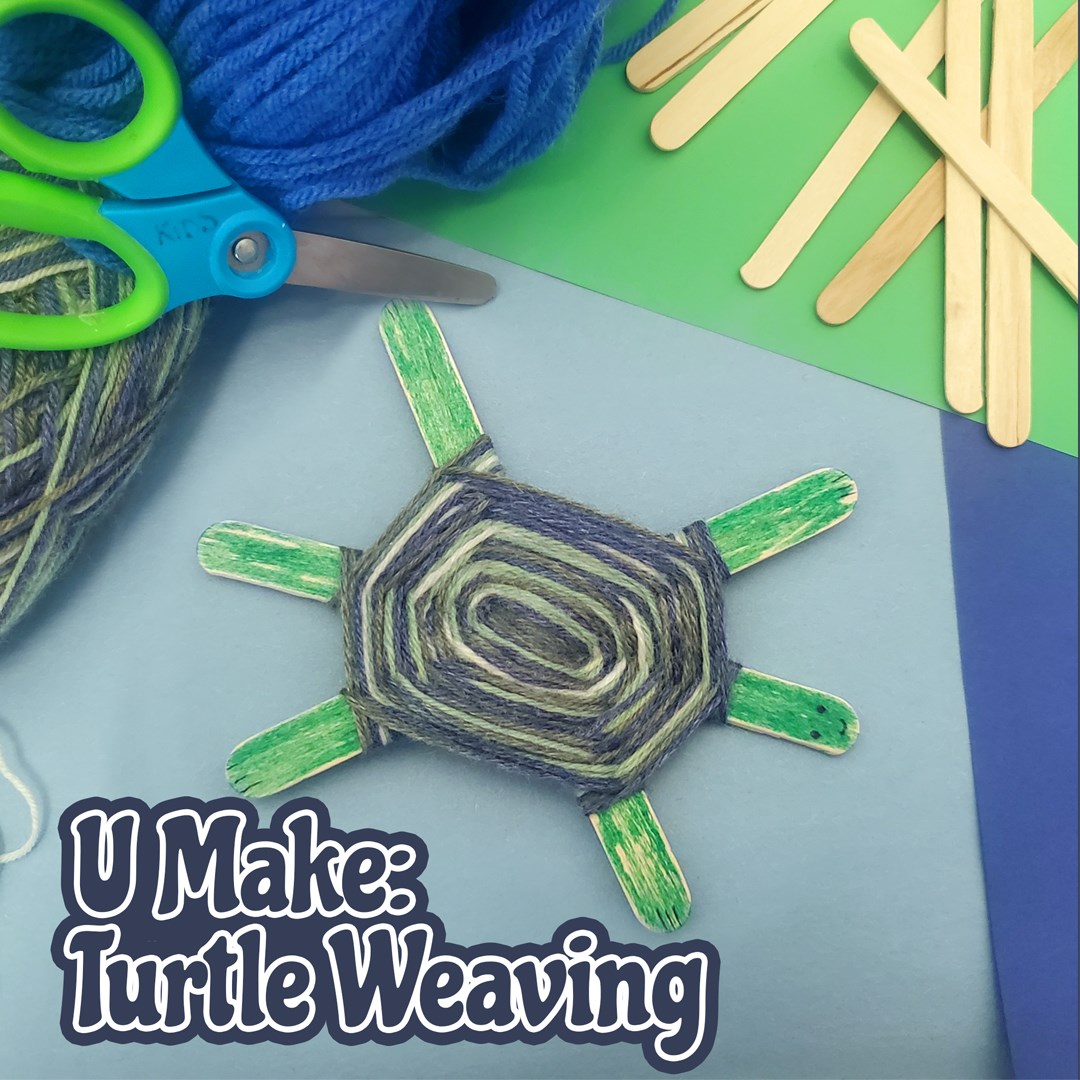 U Make: Turtle Weaving