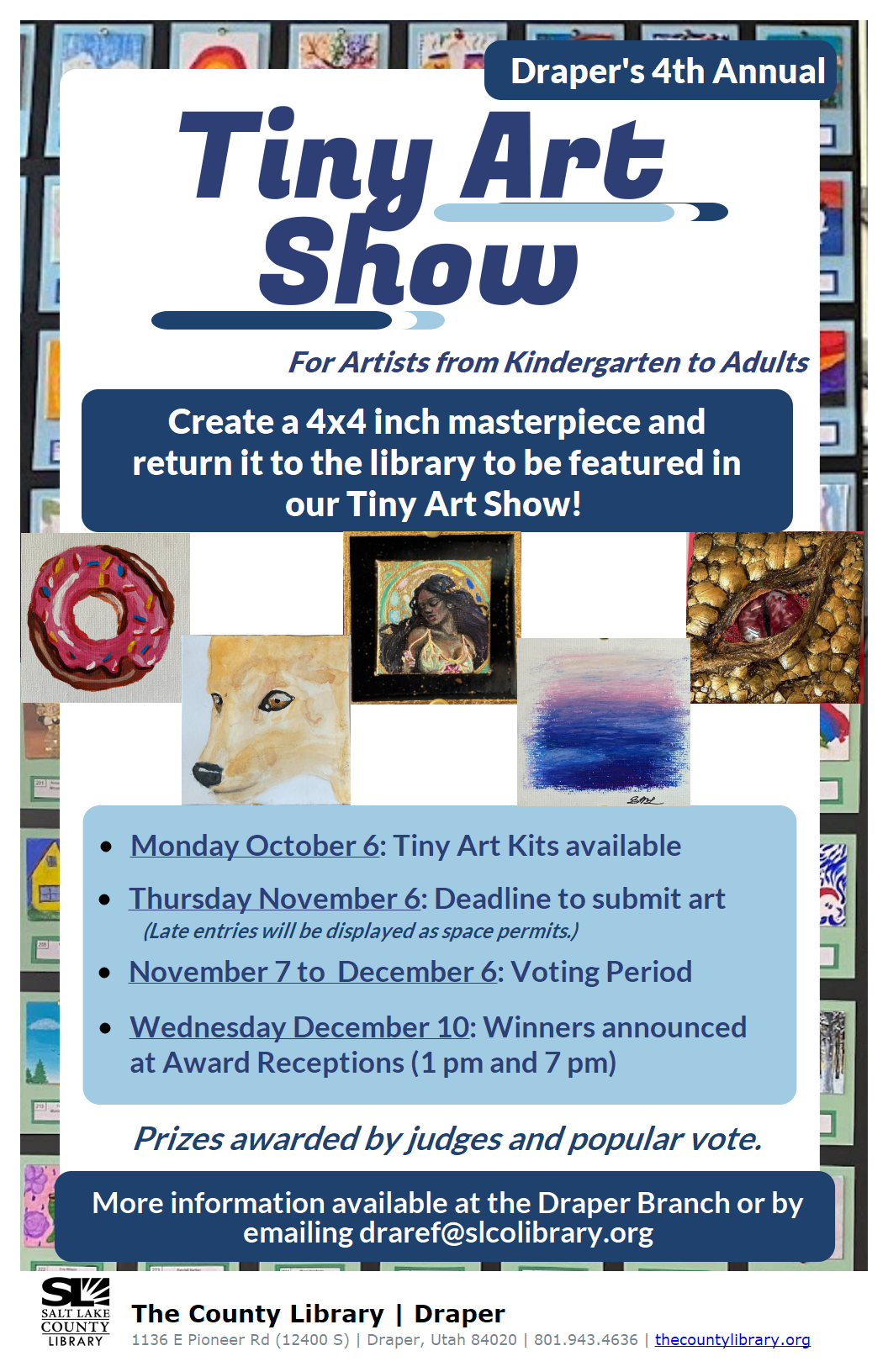 Tiny Art Show Flyer