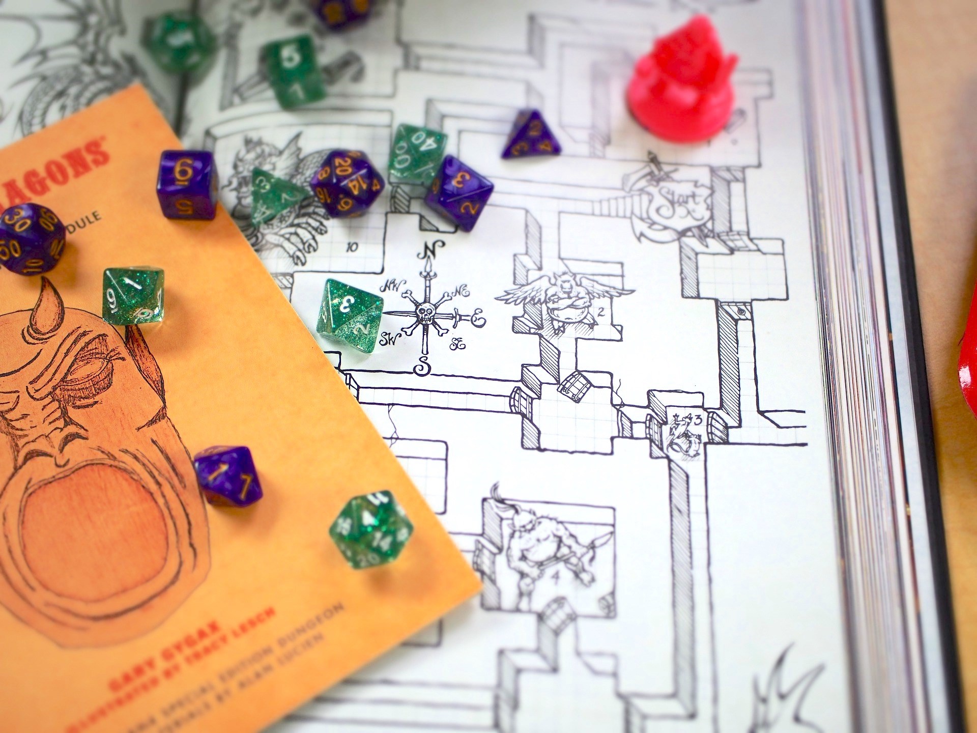 Dungeons and Dragons Game Board