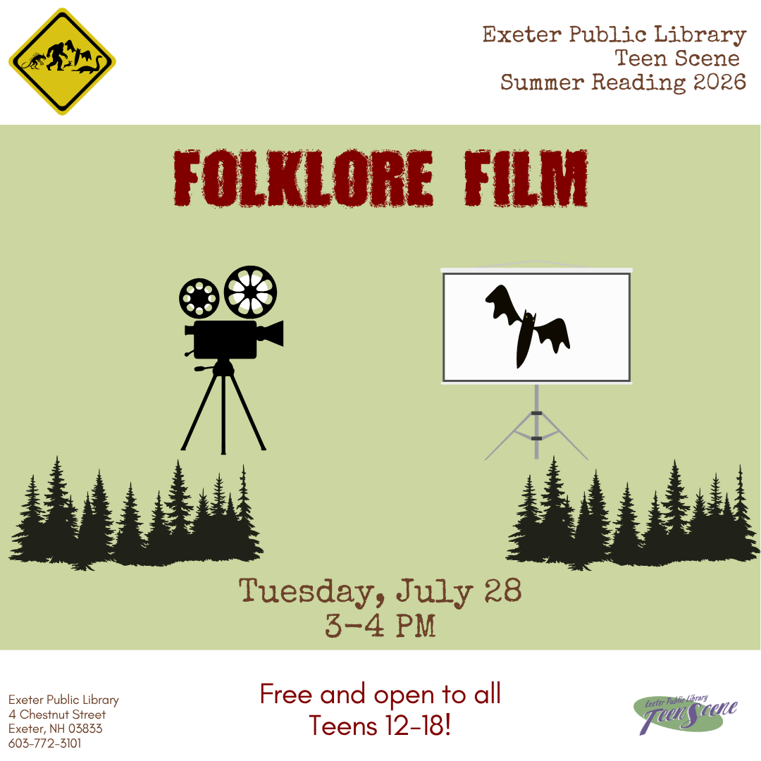 Teen Tuesday: Folklore Film on July 28.