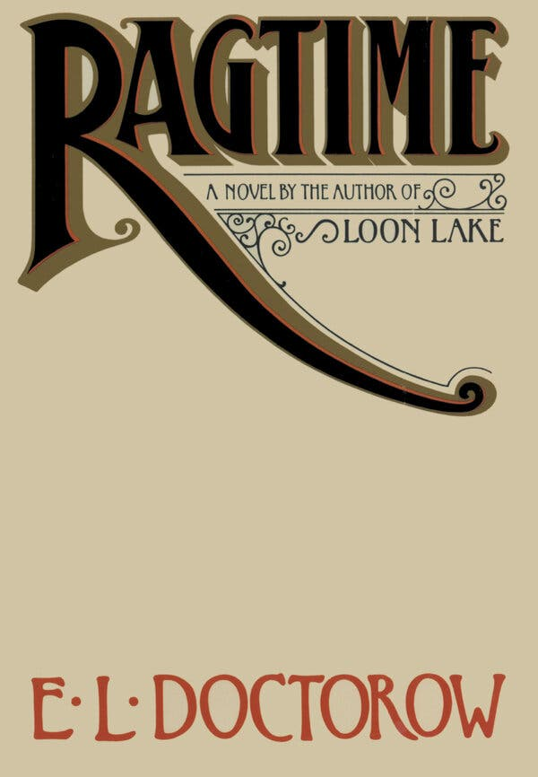 The morning book group is reading Ragtime by E. L. Doctorow for their meeting on Wednesday, June 18 at 10 AM.