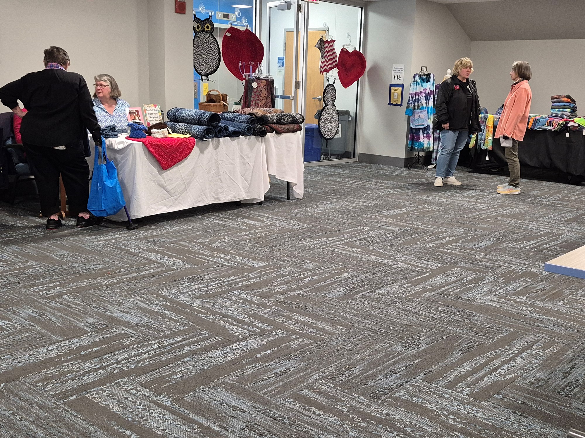 Vendors in the Meeting Room.