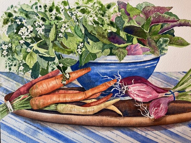 Summertime Harvest by Babara McGrath of Seacoast Open Studios 