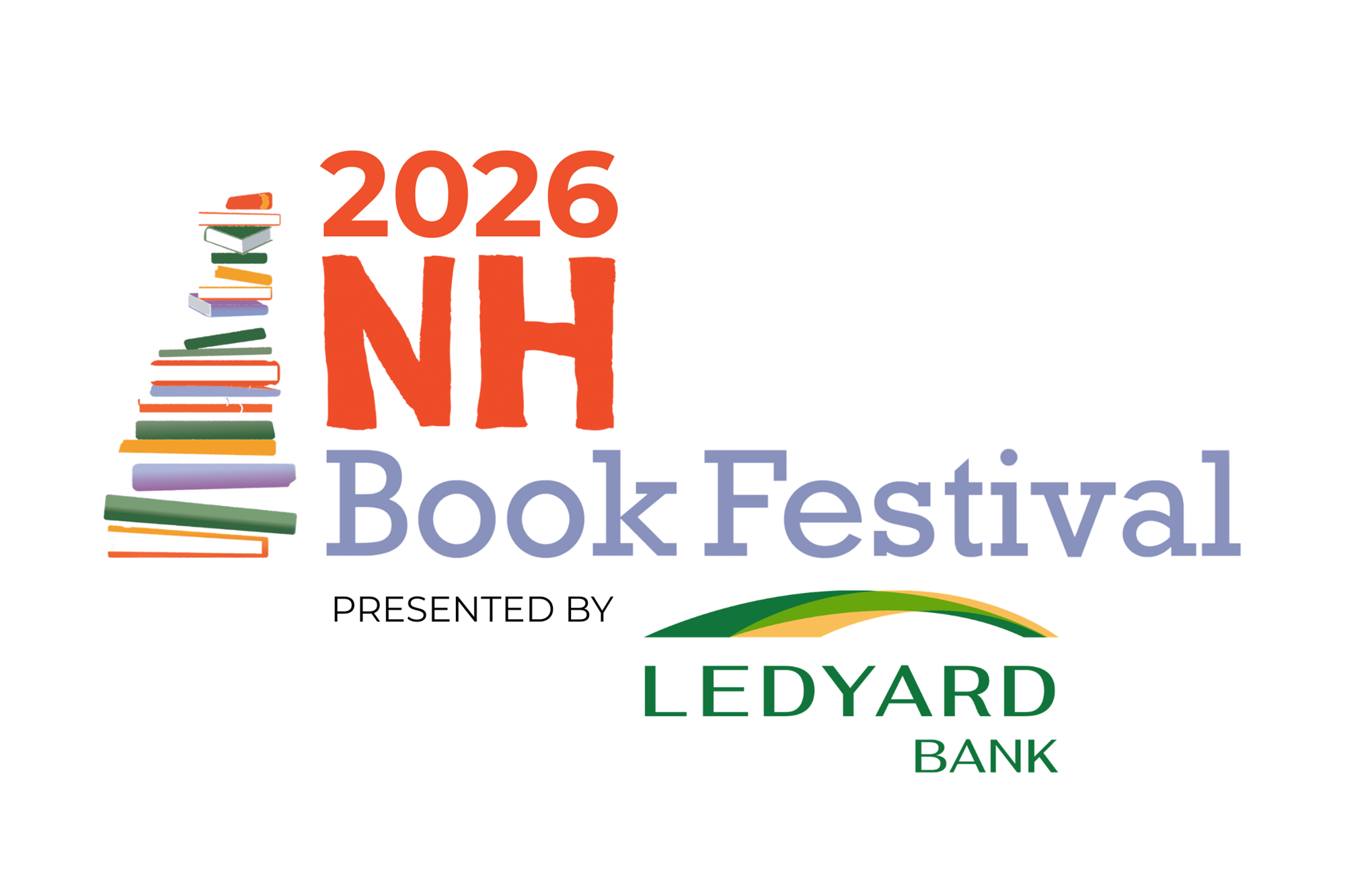 2026 NH Book Festival, presented by Ledyard Bank.