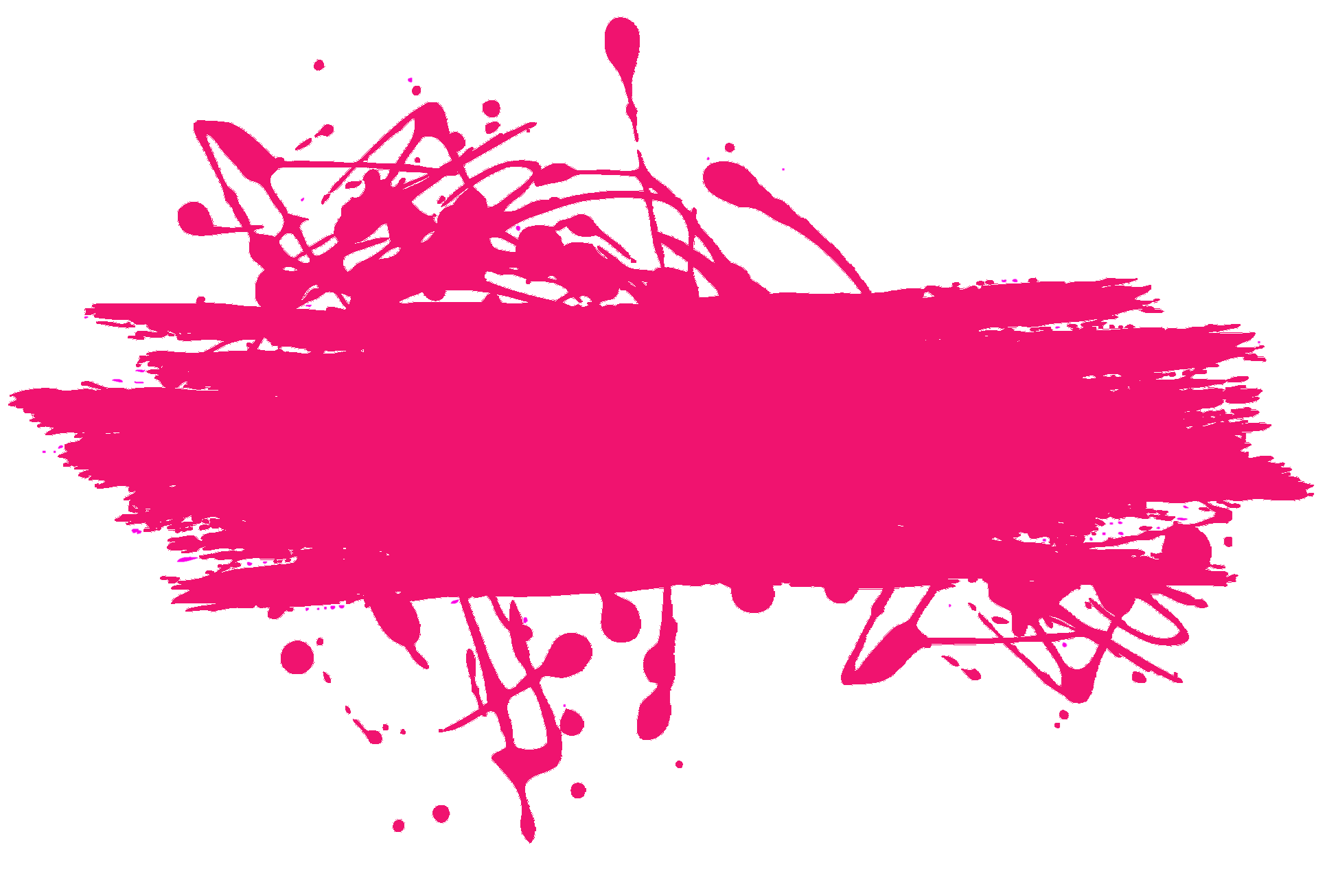 Pink Paint Splatters