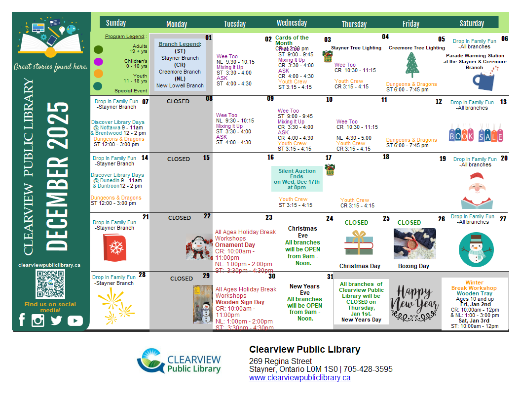 Home - Clearview Public Library