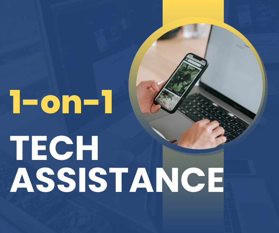 one on one technology assistance