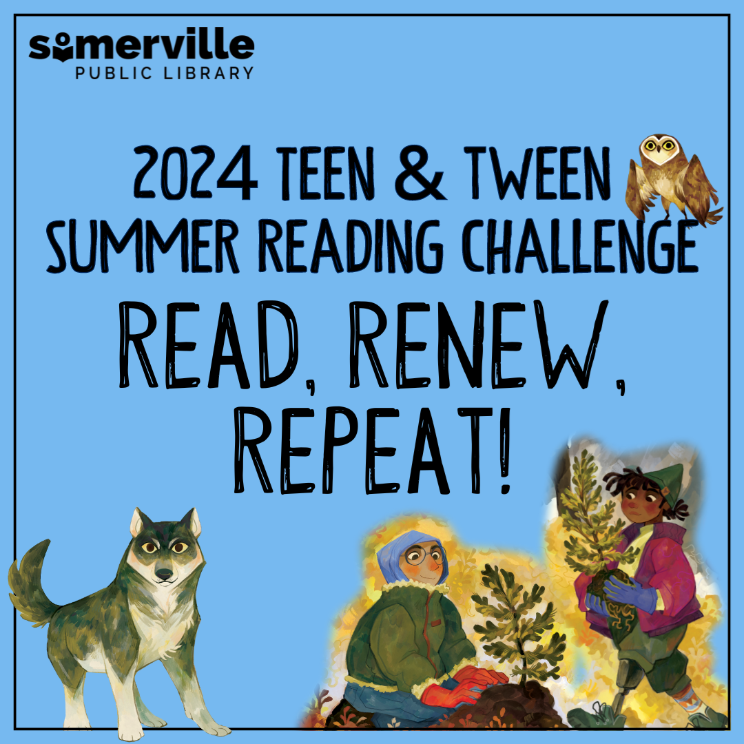 Transcript: 2024 Teen Summer Reading Challenge: Read, Renew, Repeat.
