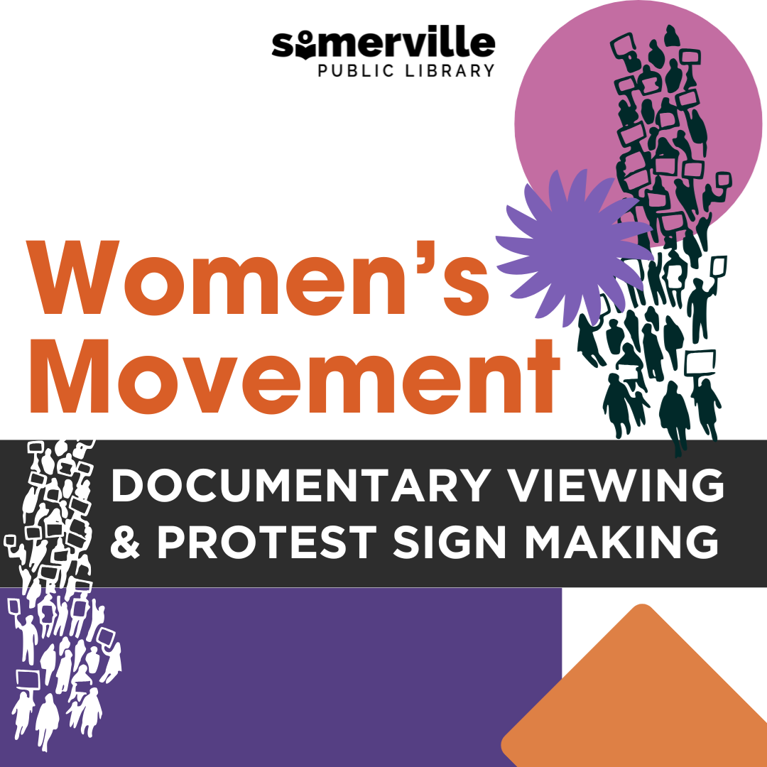 Transcript: Women's movement. Documentary viewing and protest sign making.