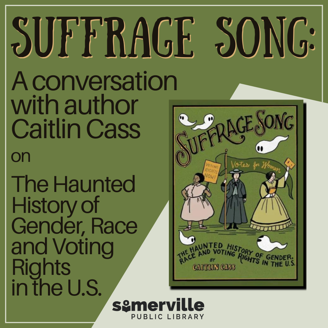 Transcript: Suffrage Song: a conversation with author Caitlin Cass on the haunted history of gender, race, and voting rights in the US. 