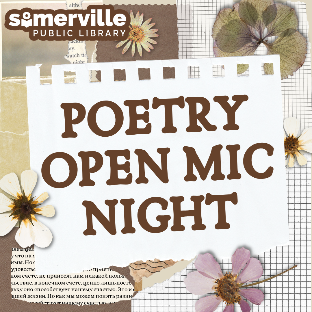 Transcript: poetry open mic night.