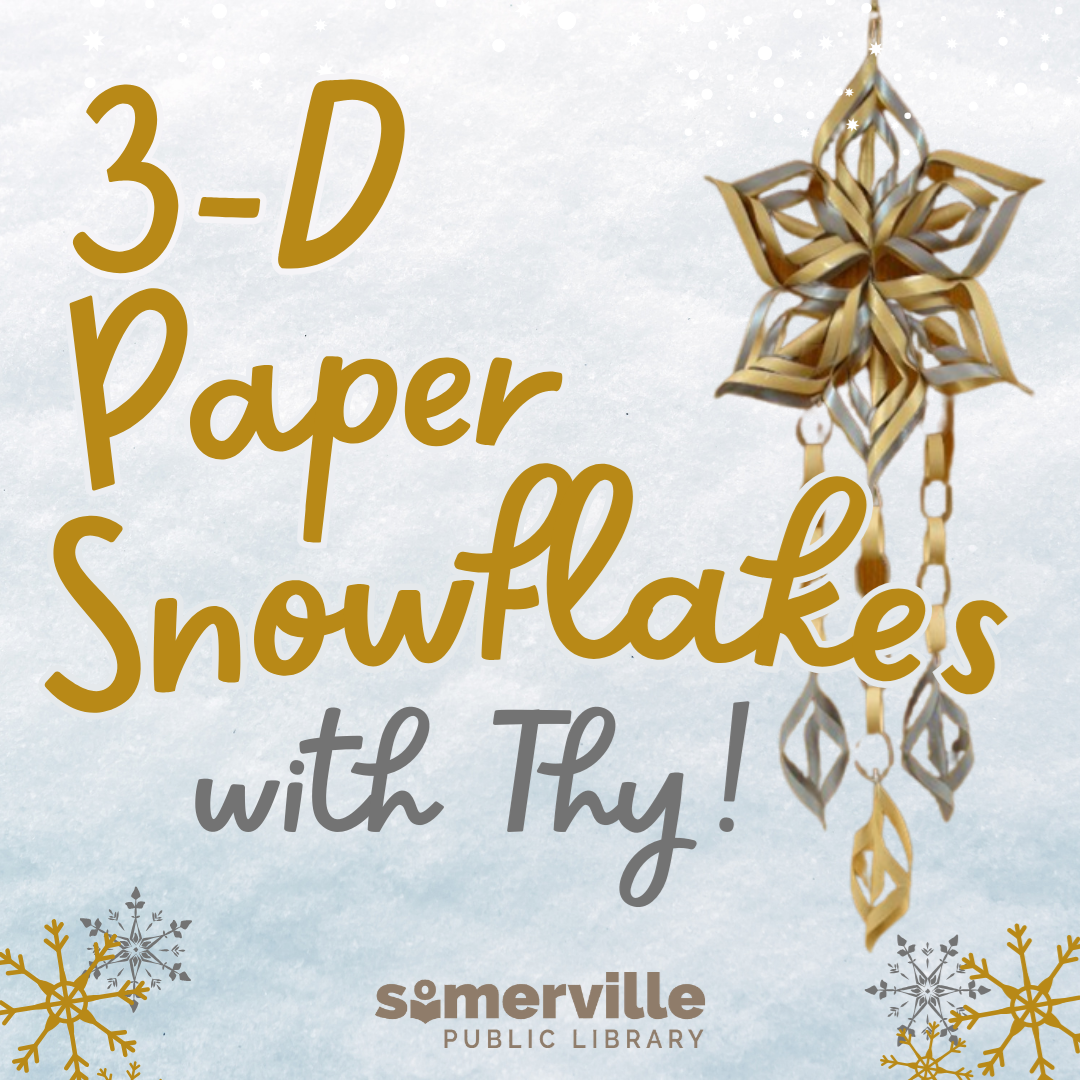 Transcript: 3-D paper snowflakes with Thy.