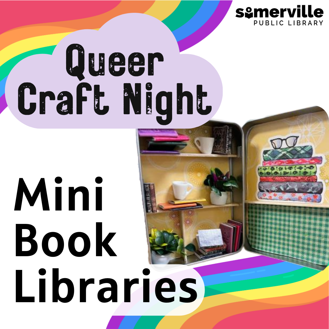 Transcript: Queer craft night: mini book libraries.