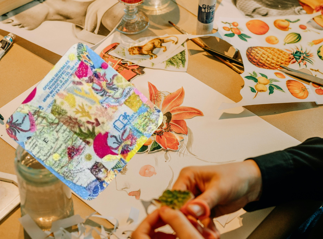 Photograph of Mahjong playing table