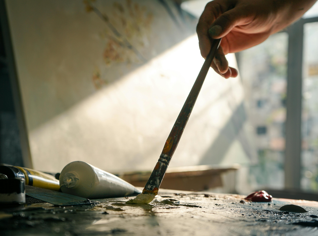 Photograph of Mahjong playing table