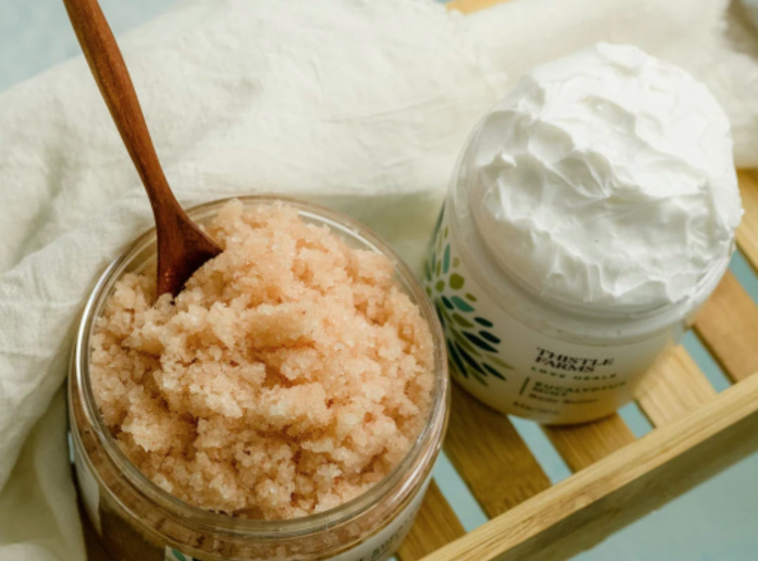 Photograph of various colored yarn stacked on top of one another