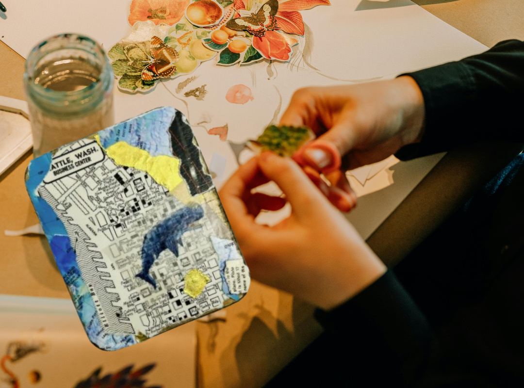Photograph of Mahjong playing table