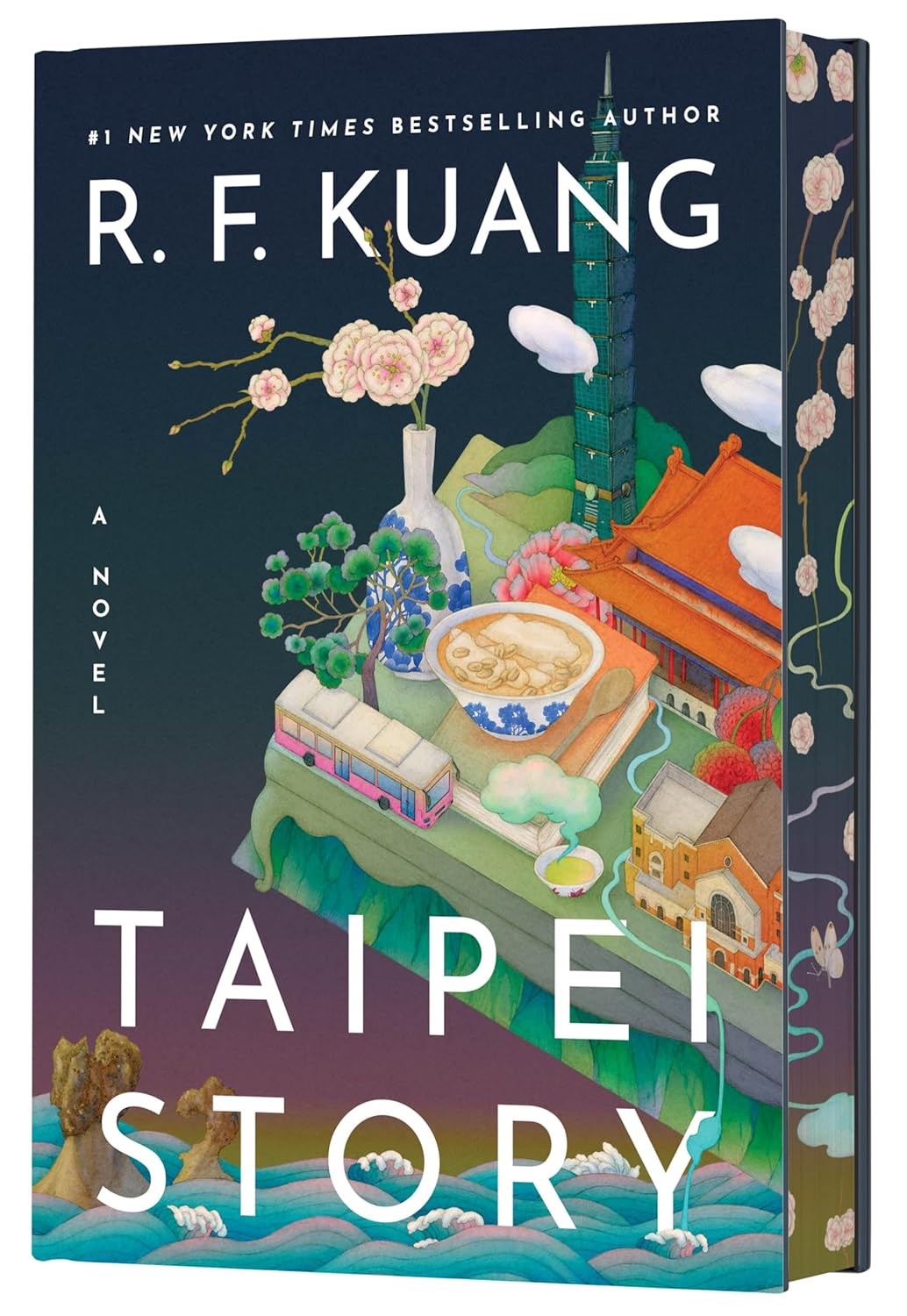 book cover with Chinese imagery