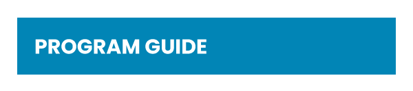 Banner image text, 'PROGRAM GUIDE'