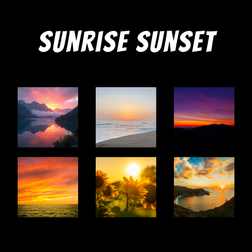 Sunrise Sunset