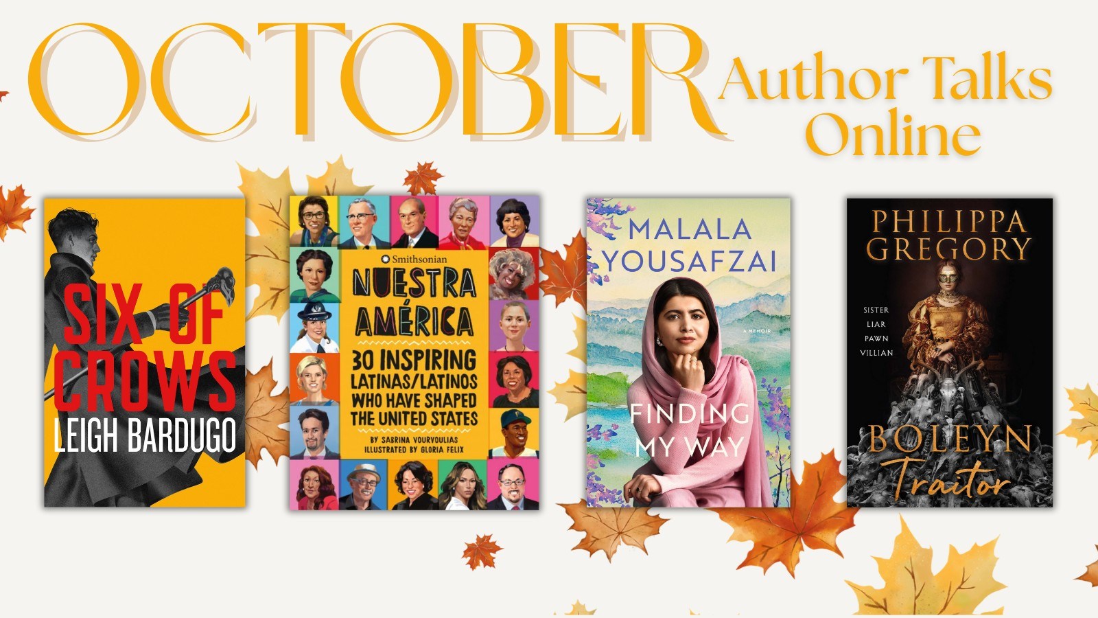 Online Author Talks