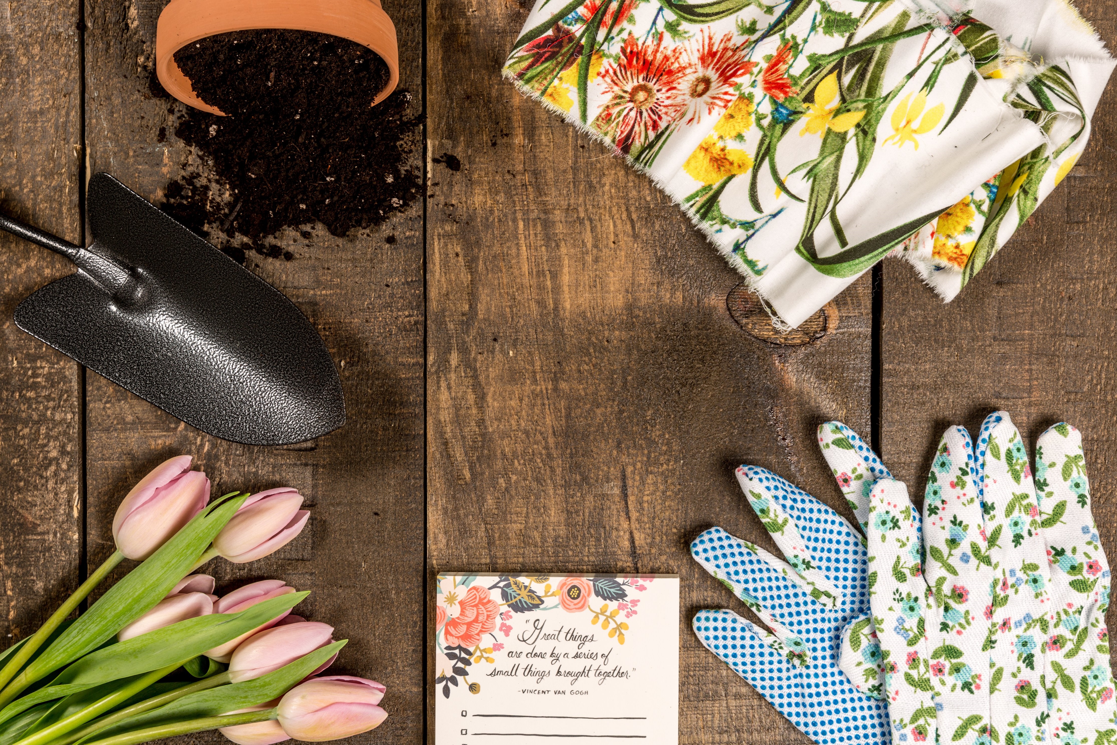 Spring Gardening Background