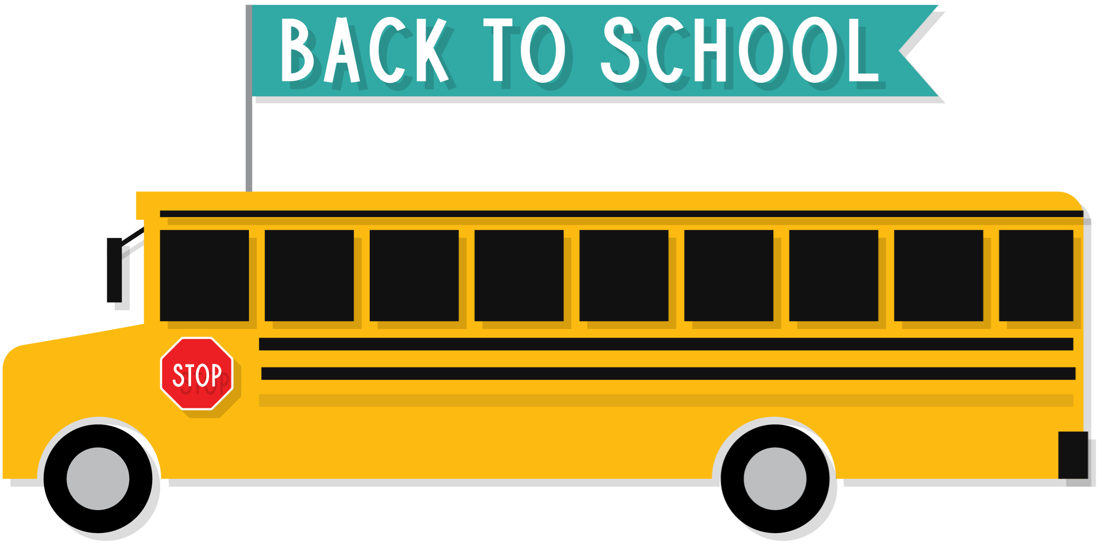 Icons - Back to School Bus
