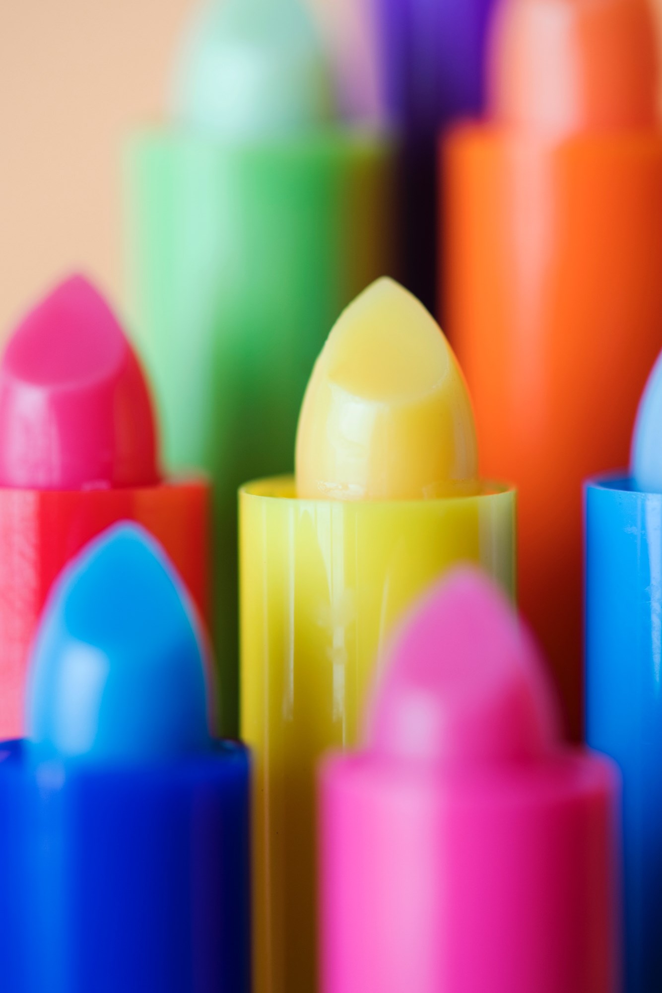 Close Up of Crayons