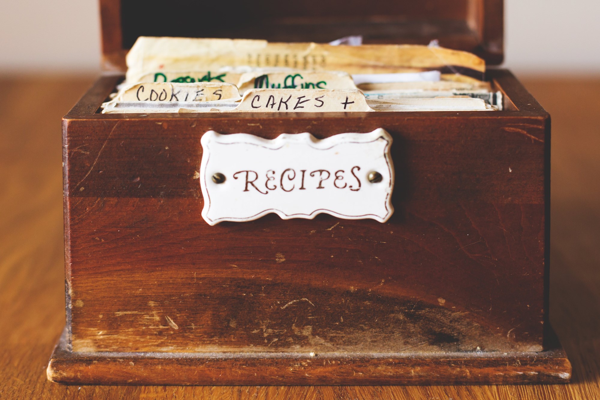 Old Recipe Box