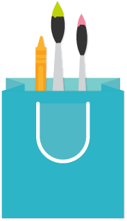 Icons - Grab and Go Bag - Blue