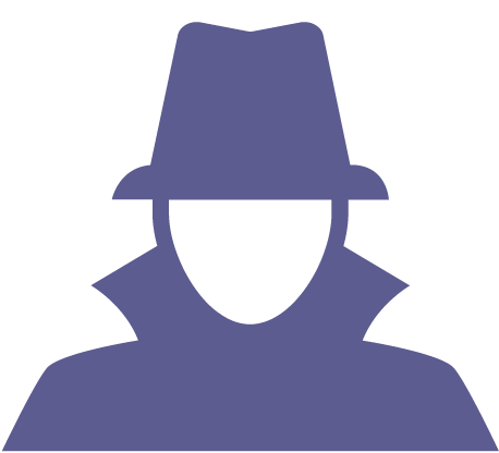 Icons - Spy Detective - Purple
