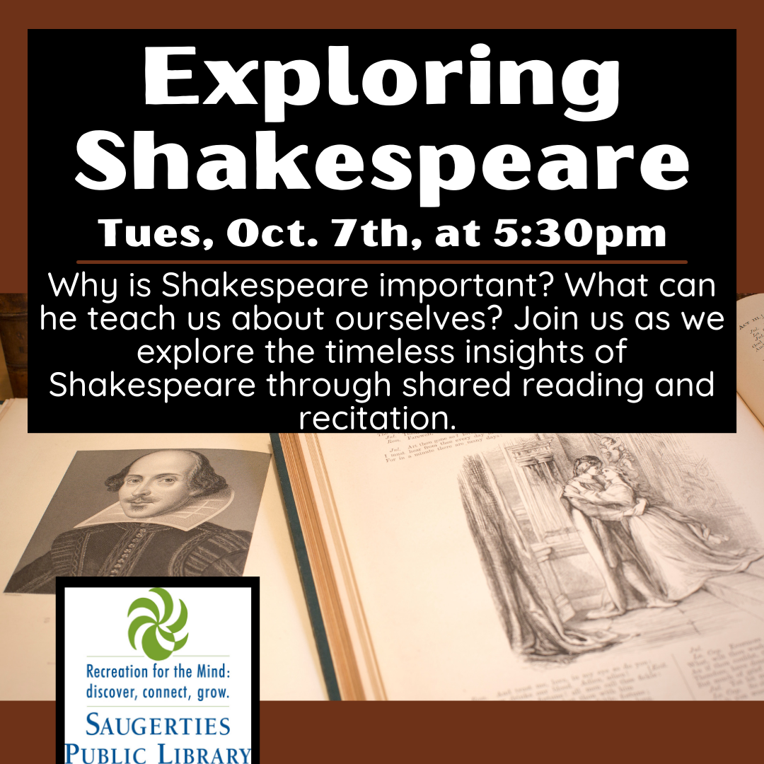 Saugerties Public Library: 2025 Monthly Newsletters October 2025 Newsletter
