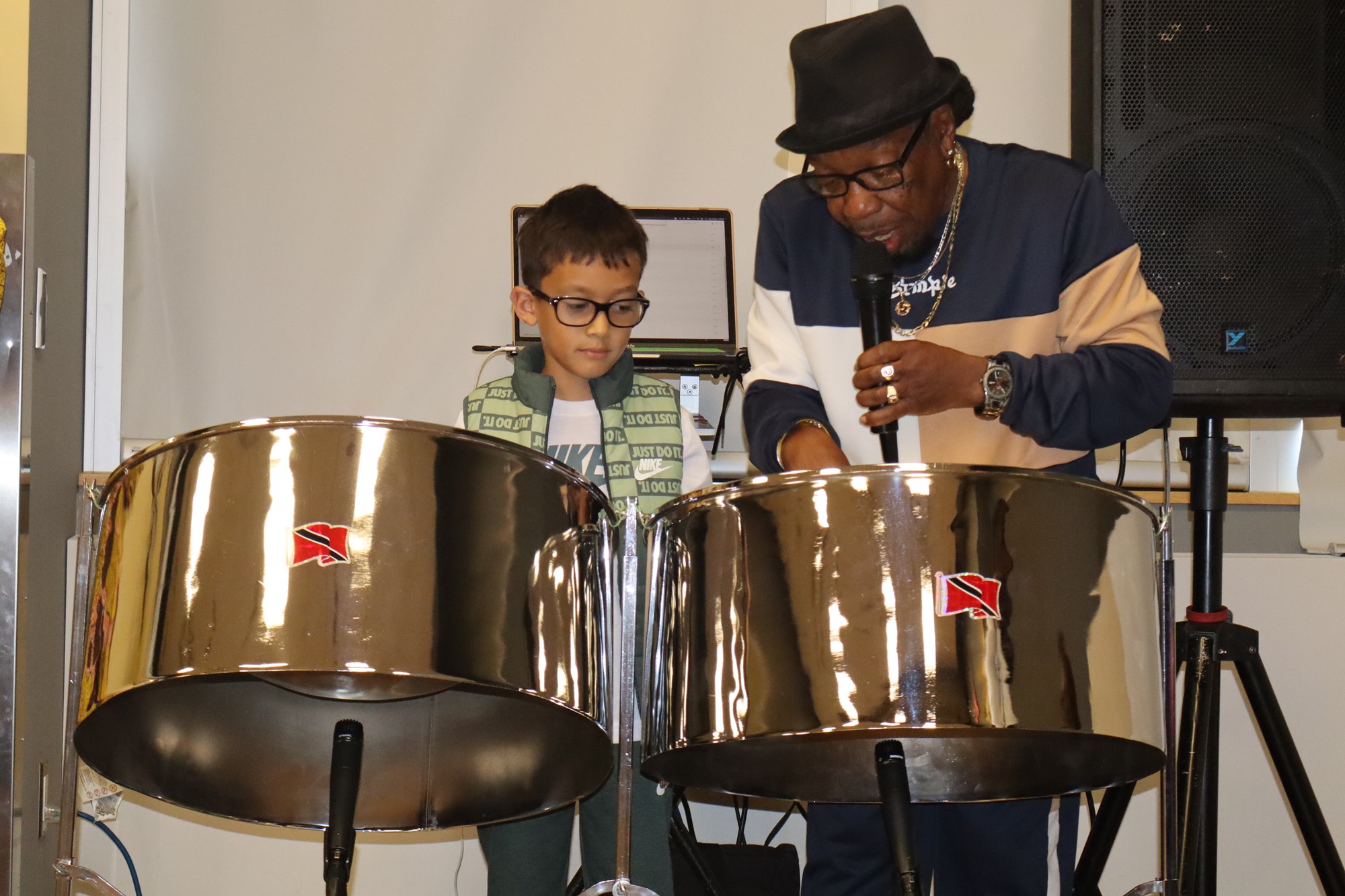 Steel drums at Caribbean Splash
