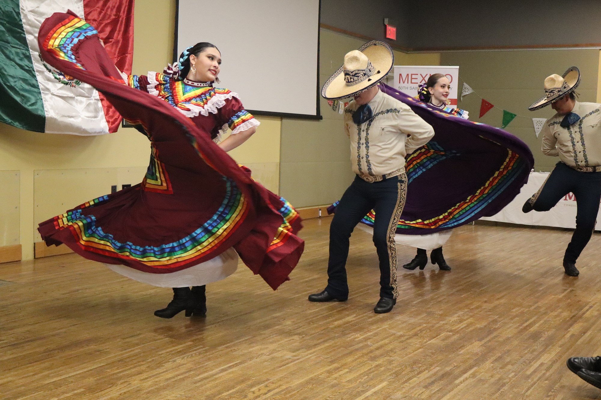 Mexican Independence Day dancers