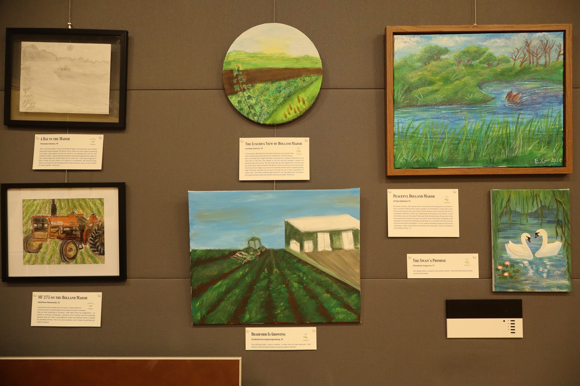 Holland Marsh Centennial Art Contest submissions