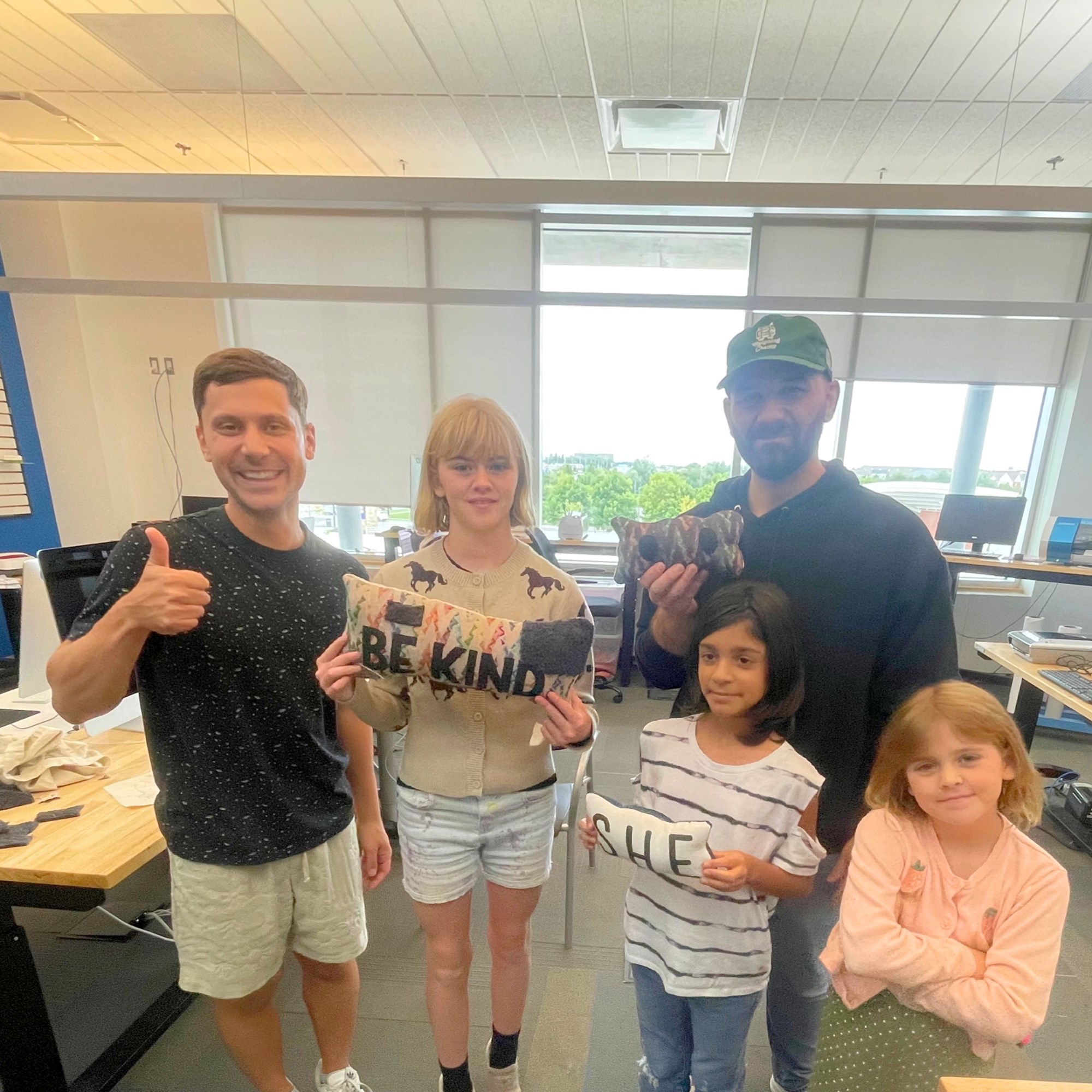 Pronoun plushie workshop