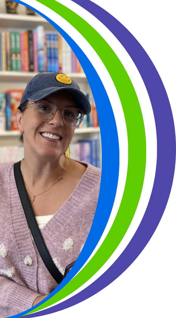 Library user, Ashley