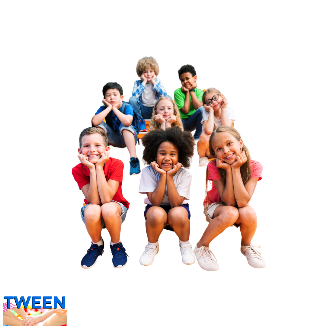 Tween Fun Time. Photo of tweens smiling