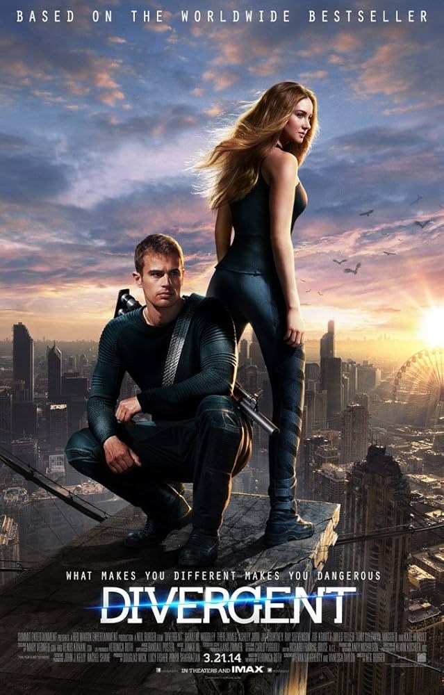 movie cover for divergent
