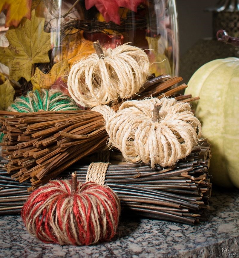 Twine Pumpkins