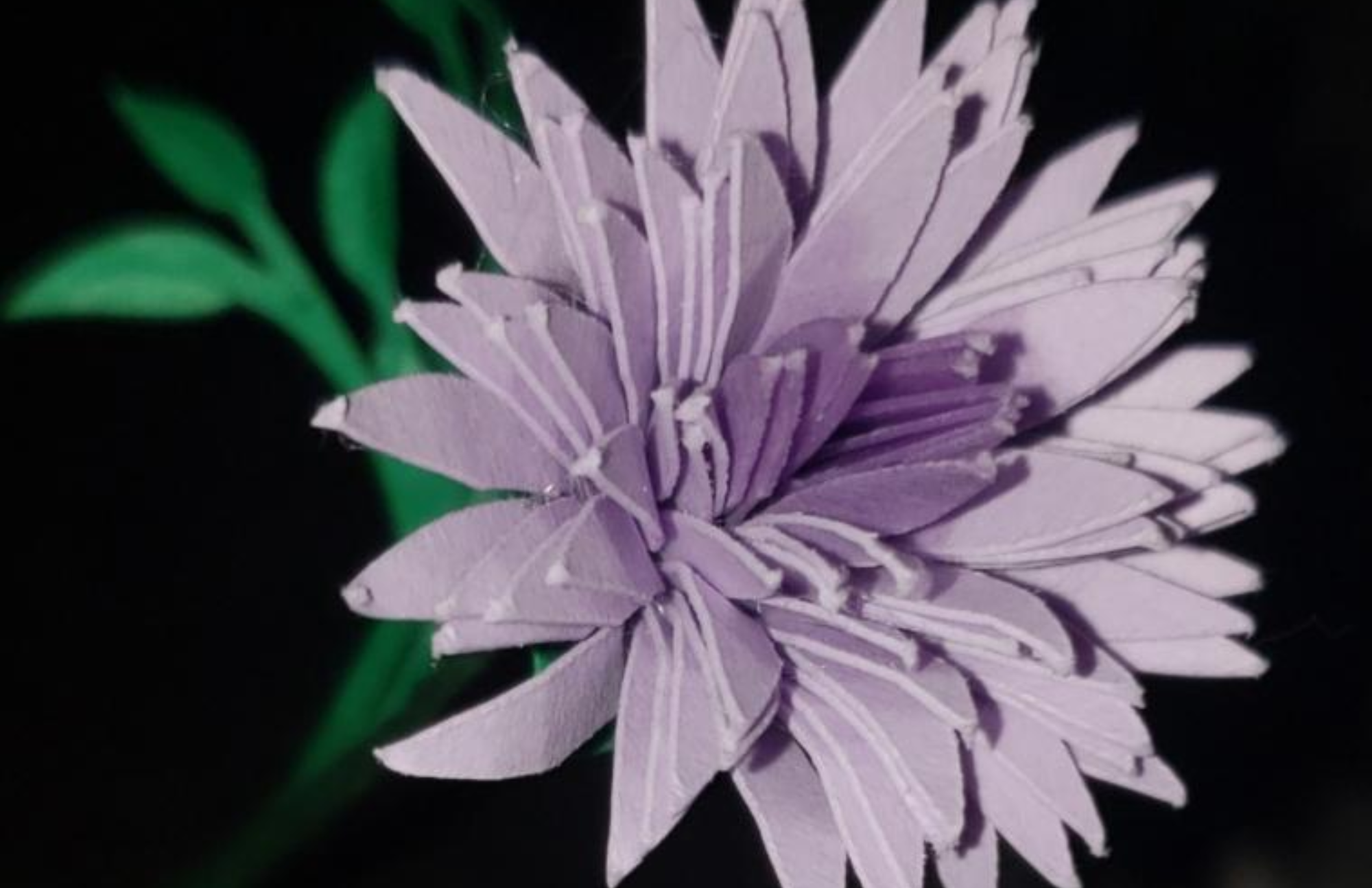 Crafting at the Library Paper Flowers