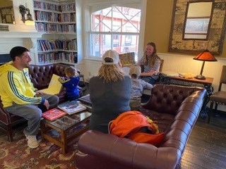Storytime at the Redstone Inn book room