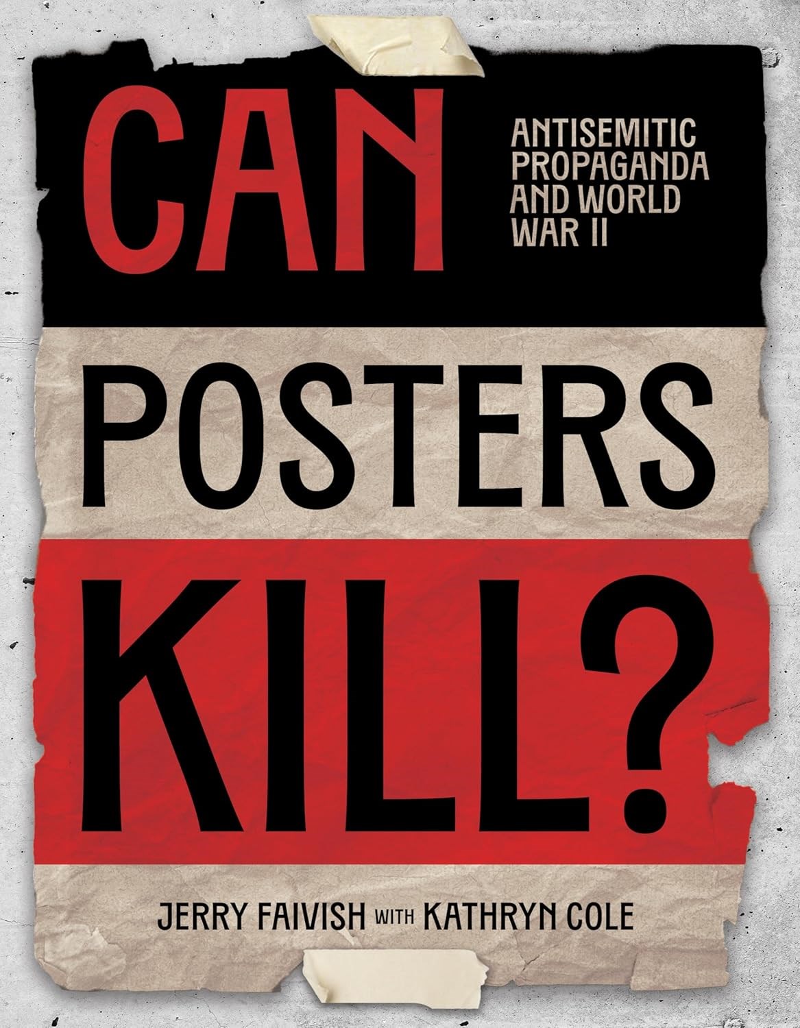 book cover for can posters kill