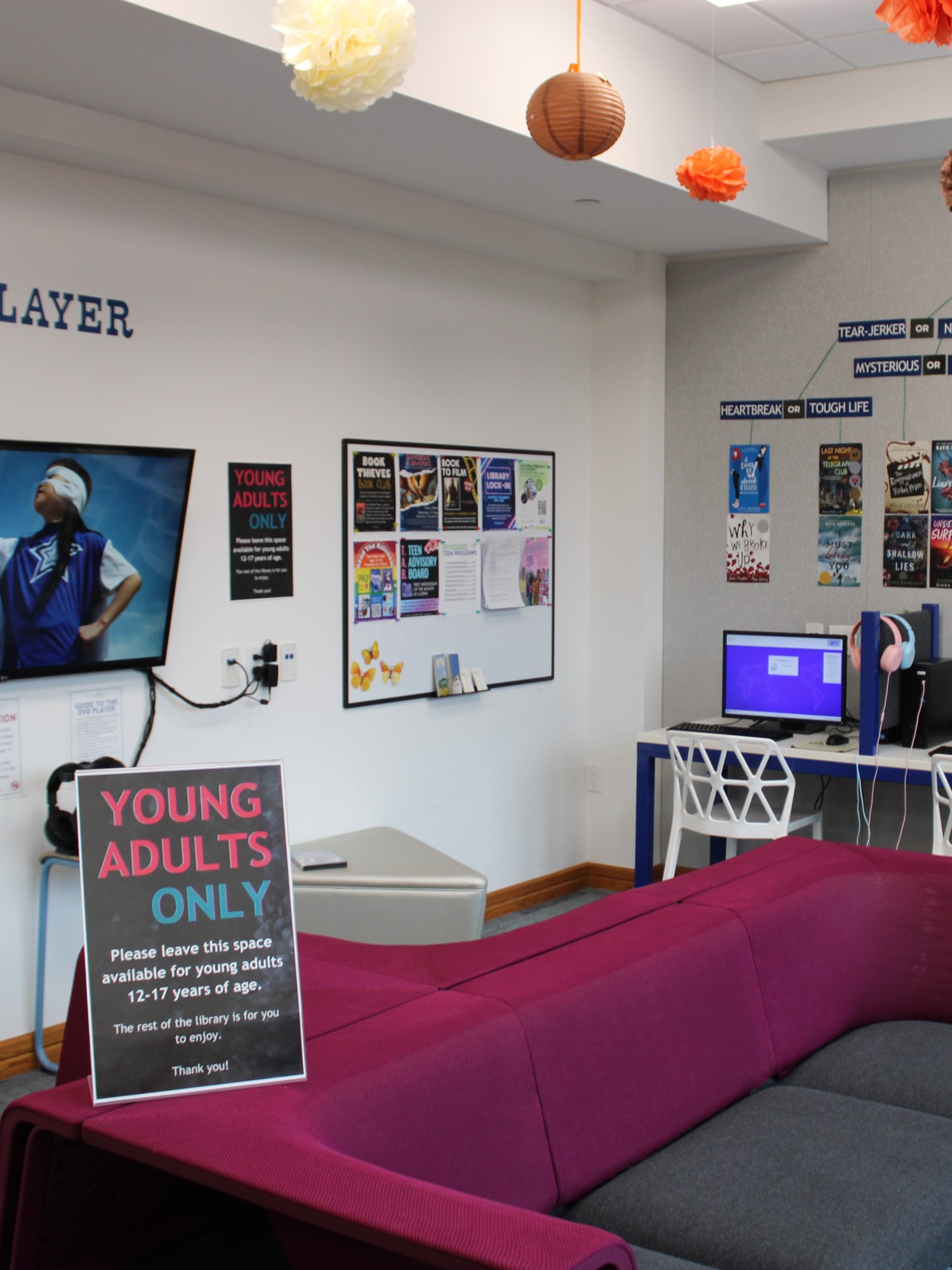teen area