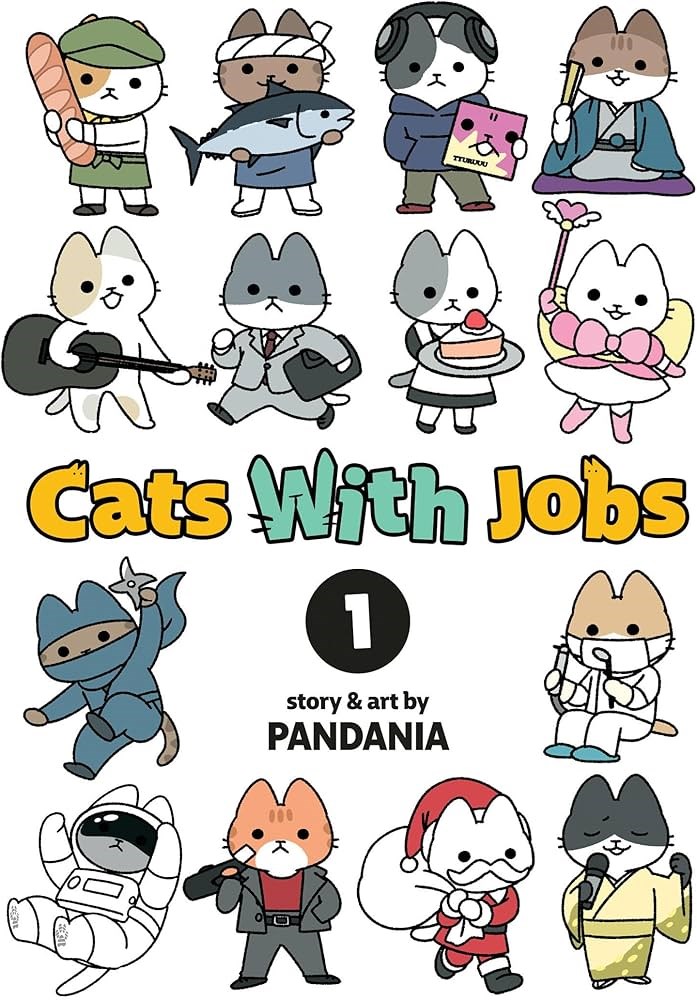 Cats With Jobs by Pandania