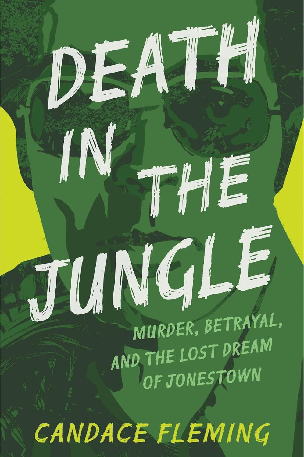 book cover for death in the jungle