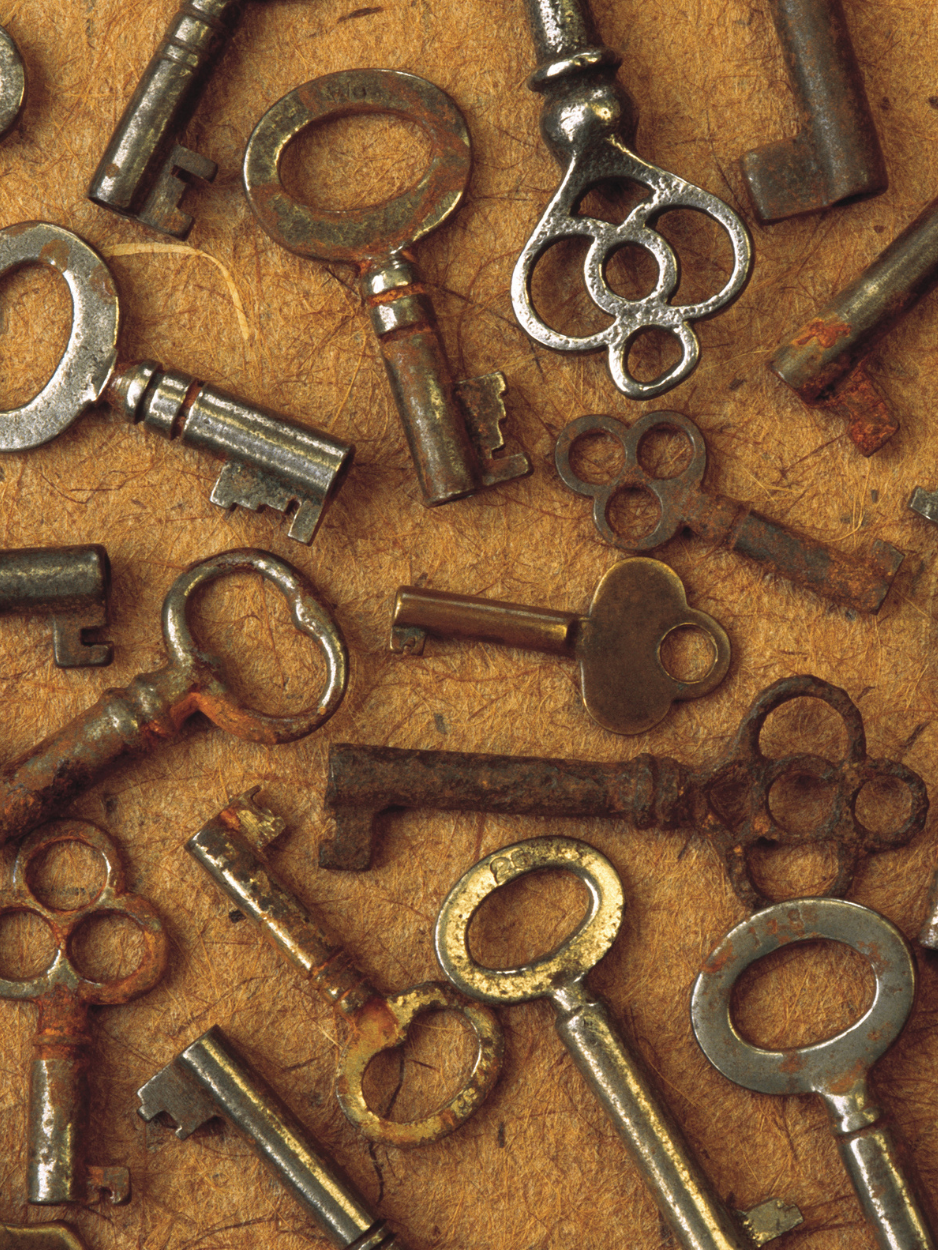 antique keys