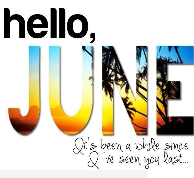 Hello June it's been a while since I've seen you last