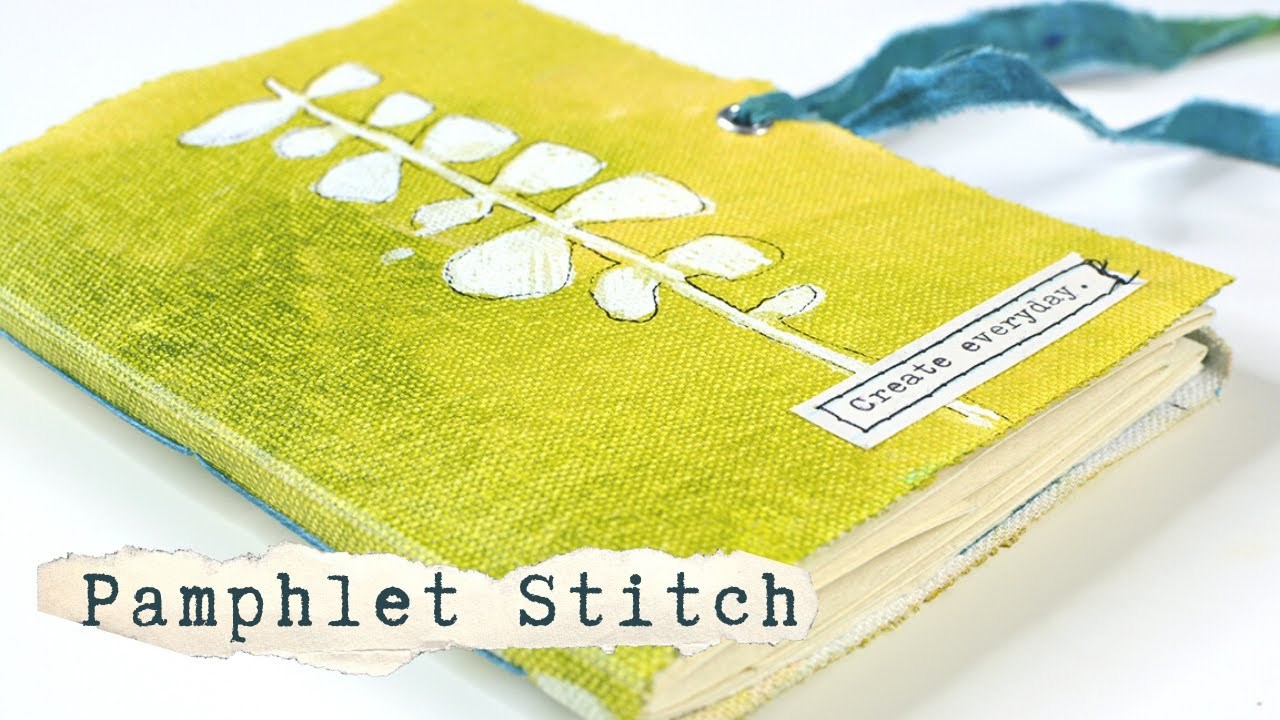 Pamphlet stitch journal